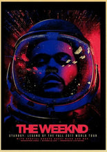 Load image into Gallery viewer, The Weeknd Vintage Kraft Paper Painting Poster And Print Alternative
