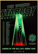Load image into Gallery viewer, The Weeknd Vintage Kraft Paper Painting Poster And Print Alternative
