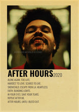 Load image into Gallery viewer, The Weeknd Vintage Kraft Paper Painting Poster And Print Alternative
