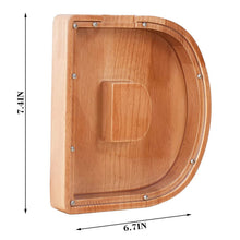 Load image into Gallery viewer, Twenty six Letter Piggy Bank Wooden Coin Money Saving Box Jar Coins
