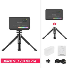 Load image into Gallery viewer, Ulanzi VL120 RGB Compact Video Light with Display Screen Diffuser Mini
