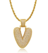 Load image into Gallery viewer, PIPE Gold HH Bubble Letter | D916512
