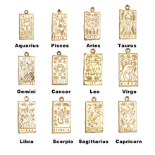 Load image into Gallery viewer, Vintage Zodiac Necklace For Women Gold Stainless Steel Constellation
