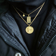 Load image into Gallery viewer, Vintage Zodiac Necklace For Women Gold Stainless Steel Constellation
