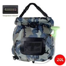 Load image into Gallery viewer, Water Bags 20l Outdoor Camping Hiking Solar Shower Bag Heating Camping
