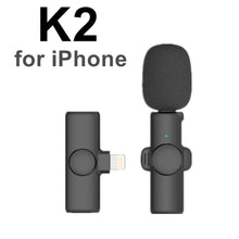 Load image into Gallery viewer, Wireless Lavalier Microphone for iPhone Android Phone Mini Wireless
