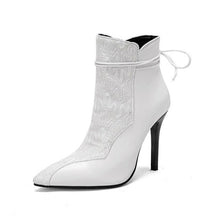 Load image into Gallery viewer, Women European and American Short Boots New Personality Stitching
