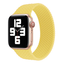 Load image into Gallery viewer, Woven Pattern Silicone Solo Loop For Apple Watch Strap

