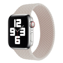 Load image into Gallery viewer, Woven Pattern Silicone Solo Loop For Apple Watch Strap
