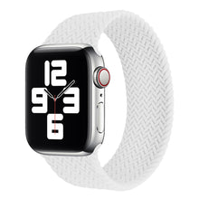 Load image into Gallery viewer, Woven Pattern Silicone Solo Loop For Apple Watch Strap
