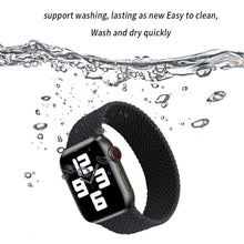 Load image into Gallery viewer, Woven Pattern Silicone Solo Loop For Apple Watch Strap
