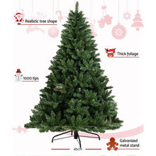 Load image into Gallery viewer, Jingle Jollys 7FT Christmas Tree - Green
