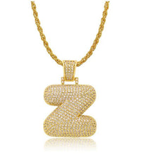 Load image into Gallery viewer, PIPE Gold HH Bubble Letter | D916512
