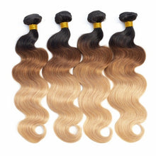 Load image into Gallery viewer, 10A Grade #1B/4/30 Body Wave #1B/4/27 BUNDLES with CLOSURES &amp; FRONTALS
