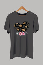 Load image into Gallery viewer, Eco Friendly Recycled Leopard Heart T-Shirt

