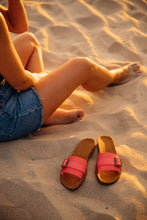 Load image into Gallery viewer, Women&#39;s Sandals Buckle Down Melon
