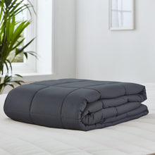Load image into Gallery viewer, BLC - Modern Weighted blanket - 15 pound - Grey inner / Grey outer
