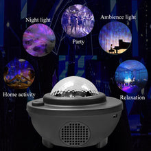 Load image into Gallery viewer, Colorful Starry Sky Galaxy Projector with Bluetooth Speaker
