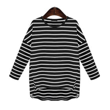 Load image into Gallery viewer, Womens Casual Stripe Sweater Top
