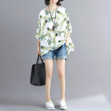 Load image into Gallery viewer, Womens Tropical Pineapple Print Batwing Top
