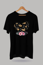 Load image into Gallery viewer, Eco Friendly Recycled Leopard Heart T-Shirt
