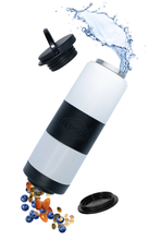 Load image into Gallery viewer, FLPSDE Water Bottle with Snack Storage
