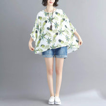 Load image into Gallery viewer, Womens Tropical Pineapple Print Batwing Top
