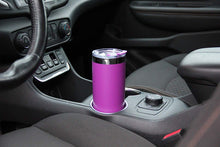 Load image into Gallery viewer, DRINCO®  20oz Insulated Tumbler w/Spill Proof Lid, 2 Straws(Purple)
