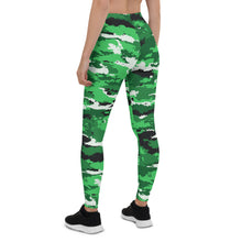 Load image into Gallery viewer, Green Camo Leggings for Women
