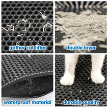 Load image into Gallery viewer, Cat Litter Mat Kitty Litter Trapping Mat
