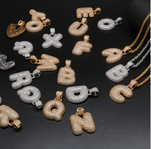 Load image into Gallery viewer, PIPE Gold HH Bubble Letter | D916512
