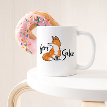 Load image into Gallery viewer, For Fox Sake - Ceramic Coffee Mug - Fox Coffee
