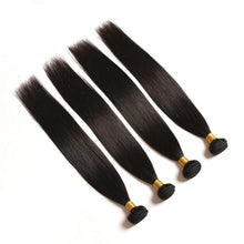 Load image into Gallery viewer, 10A Grade 1/3/4 Straight Brazilian 100% Human Hair Bundles Double Weft
