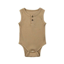 Load image into Gallery viewer, 4 Color ropa bebe Newborn Baby Clothes Boys Girls Baby Romper Solid
